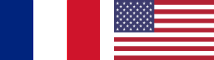 French and US flag
